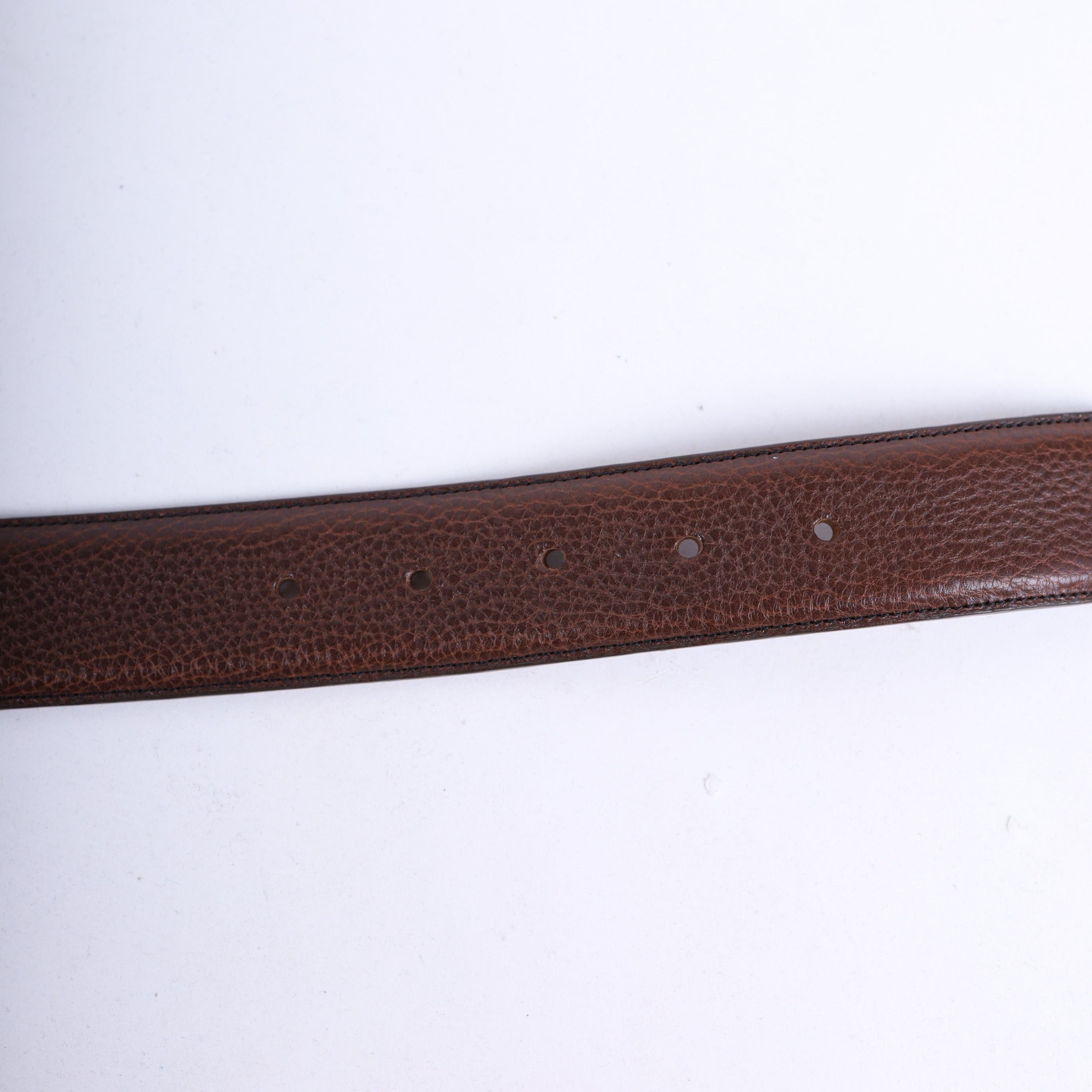 Chrome Hearts Chrome Hearts Star Oval Cross Brown Belt Size 38 - 11 Thumbnail