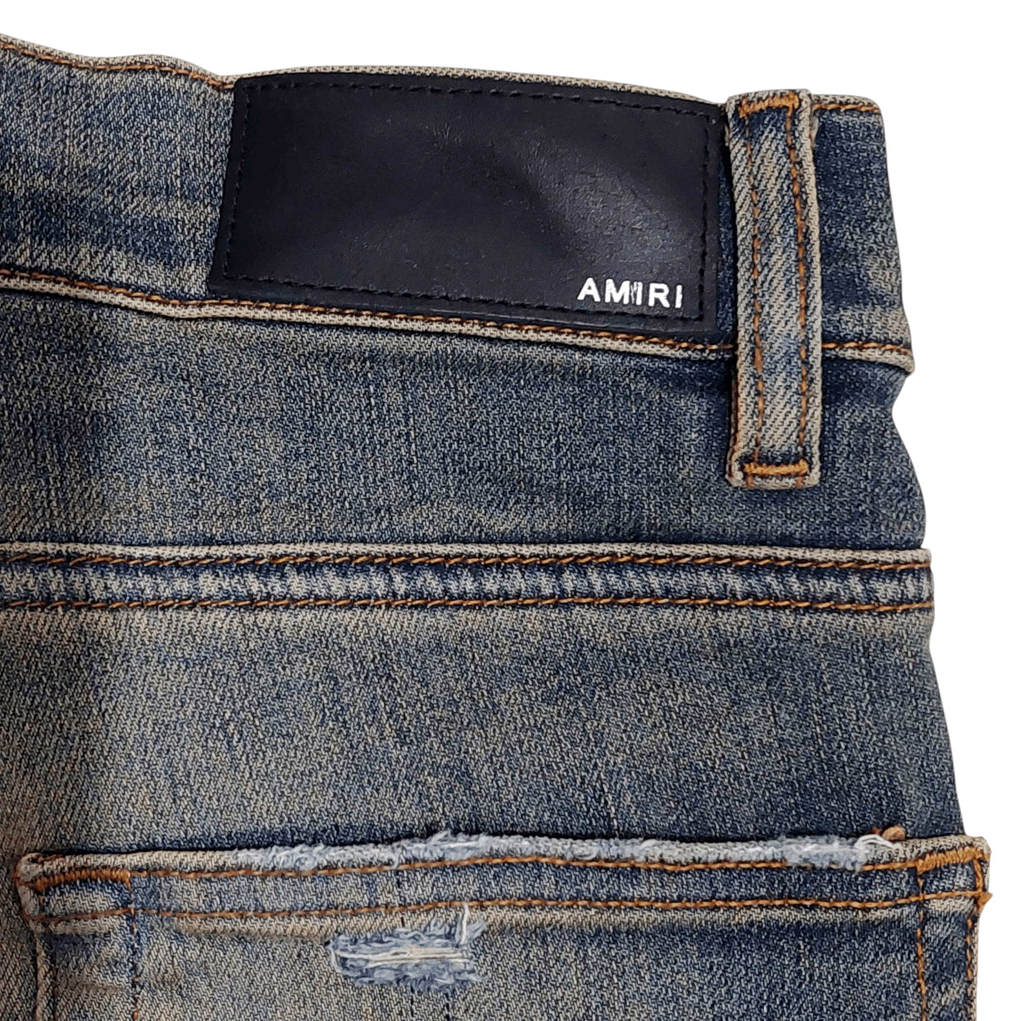 Amiri Amiri Stack Jean - Indigo Size US 30 / EU 46 - 10 Thumbnail