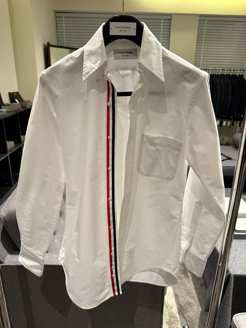 Thom Browne Thom Browne Classic three-color standard shirt 2503-Nextar Size US XS / EU 42 / 0 - 1 Thumbnail