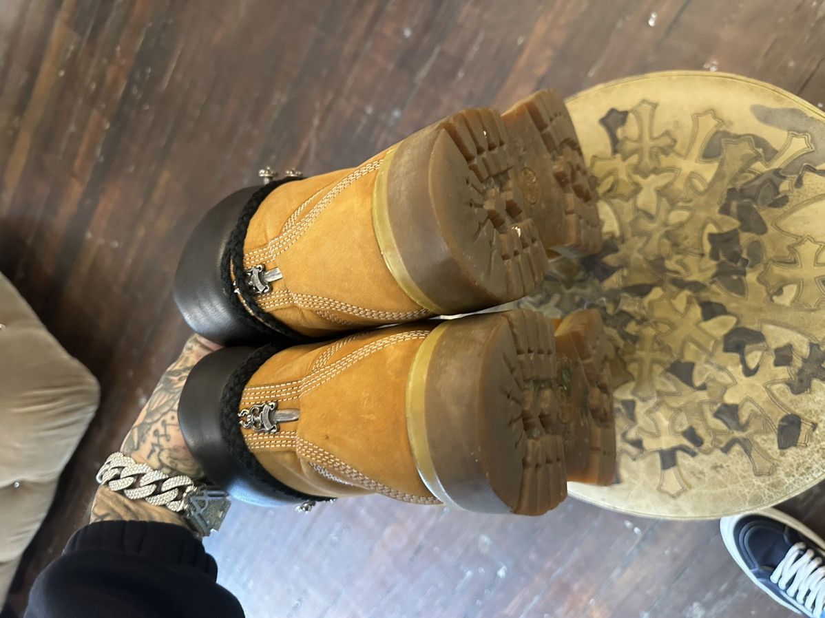 Chrome Hearts × Timberland CHROME HEARTS TIMBERLAND TIMBS BOOTS 11 11.5 Size US 11 / EU 44 - 22 Thumbnail