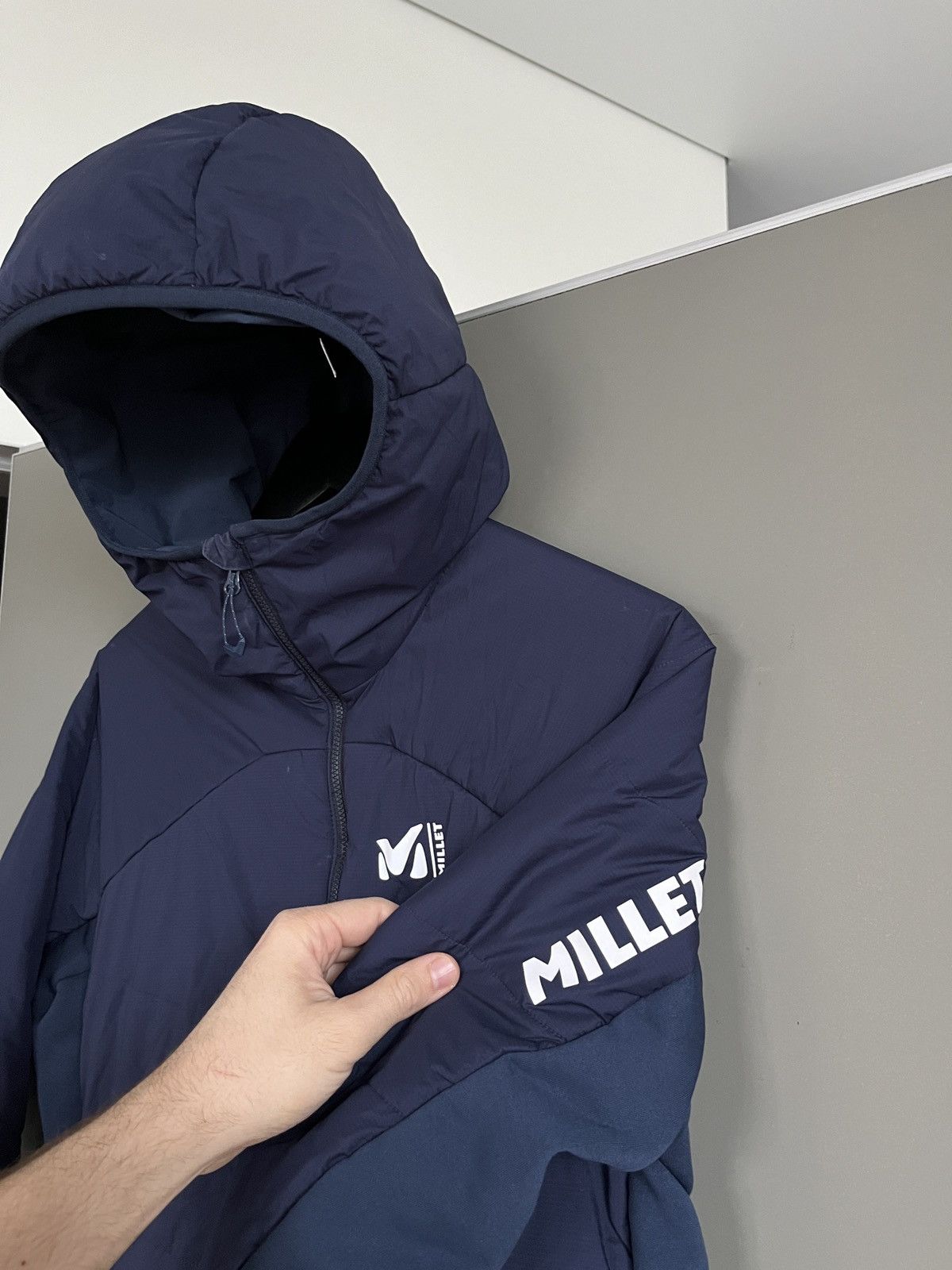 Other Millet Primaloft Blue Hooded Outdoor Jacket Size XL / US 12-14 / IT 48-50 - 9 Thumbnail