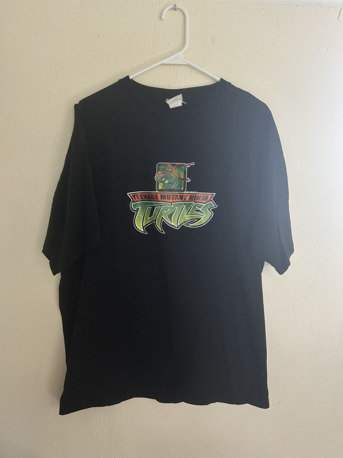 Vintage ‘03 Mirage Studios TMNT Rafael Ninja Turtles Logo T-shirt Size US XL / EU 56 / 4 - 2 Thumbnail