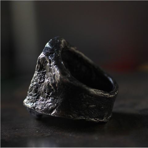 Jewelry Crazy Jewelry Rings Open Size Chrome Ring (Size 7-13) Size ONE SIZE - 2 Thumbnail