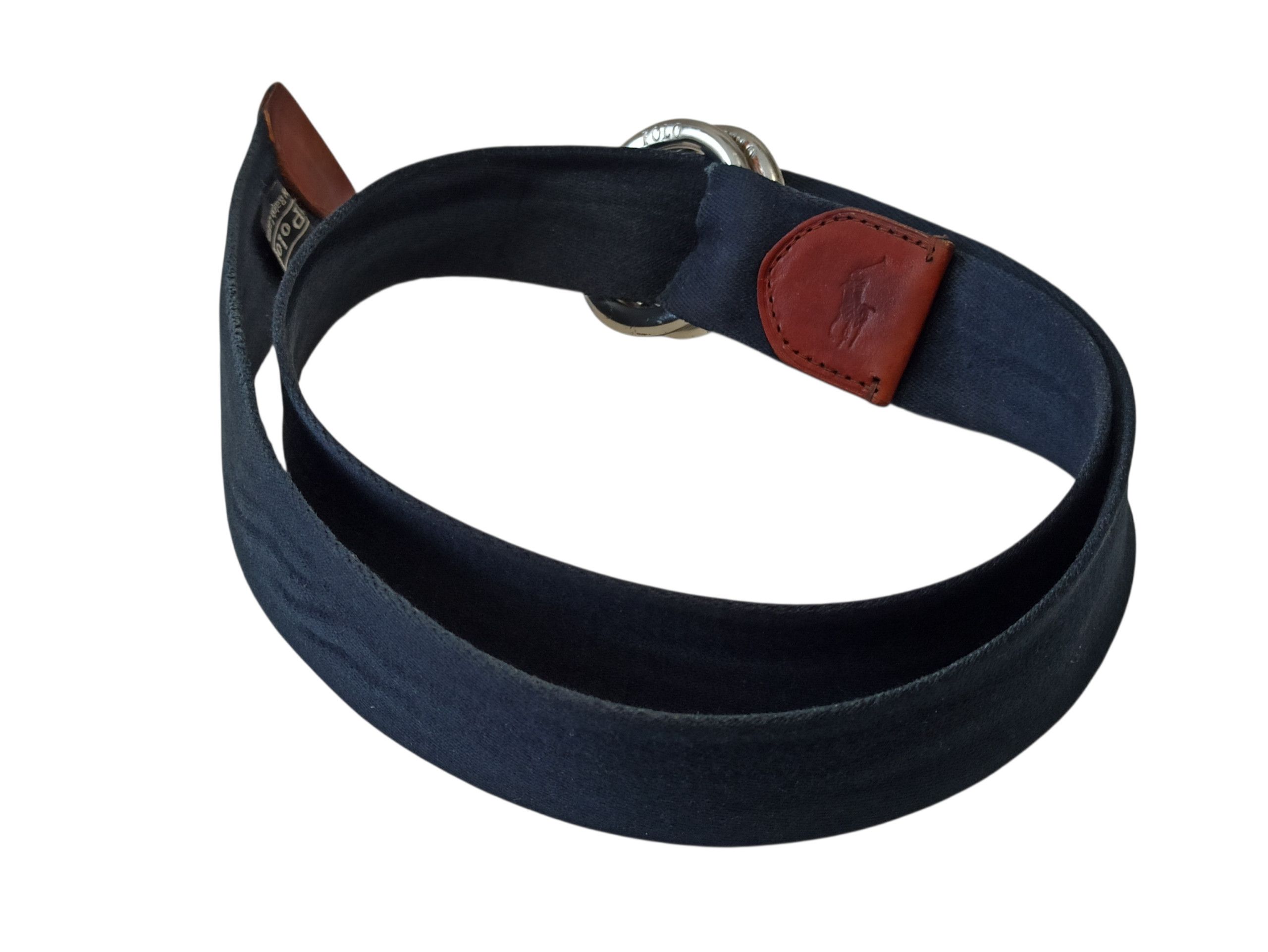 Polo Ralph Lauren Polo Ralph Lauren Vintage Navy Canvas D-Ring Belt Size ONE SIZE - 5 Thumbnail