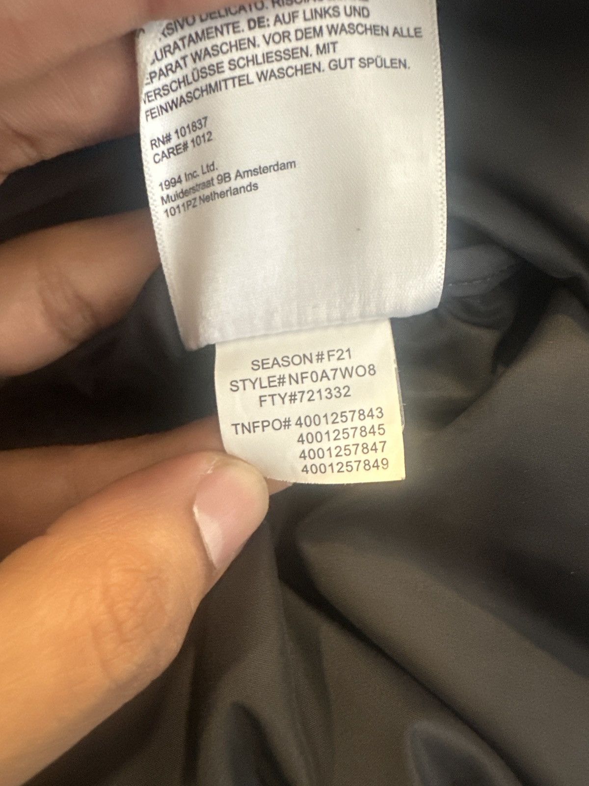 Supreme × The North Face Supreme x North Face Bleached Denim Puffer Jacket Size US XL / EU 56 / 4 - 11 Thumbnail
