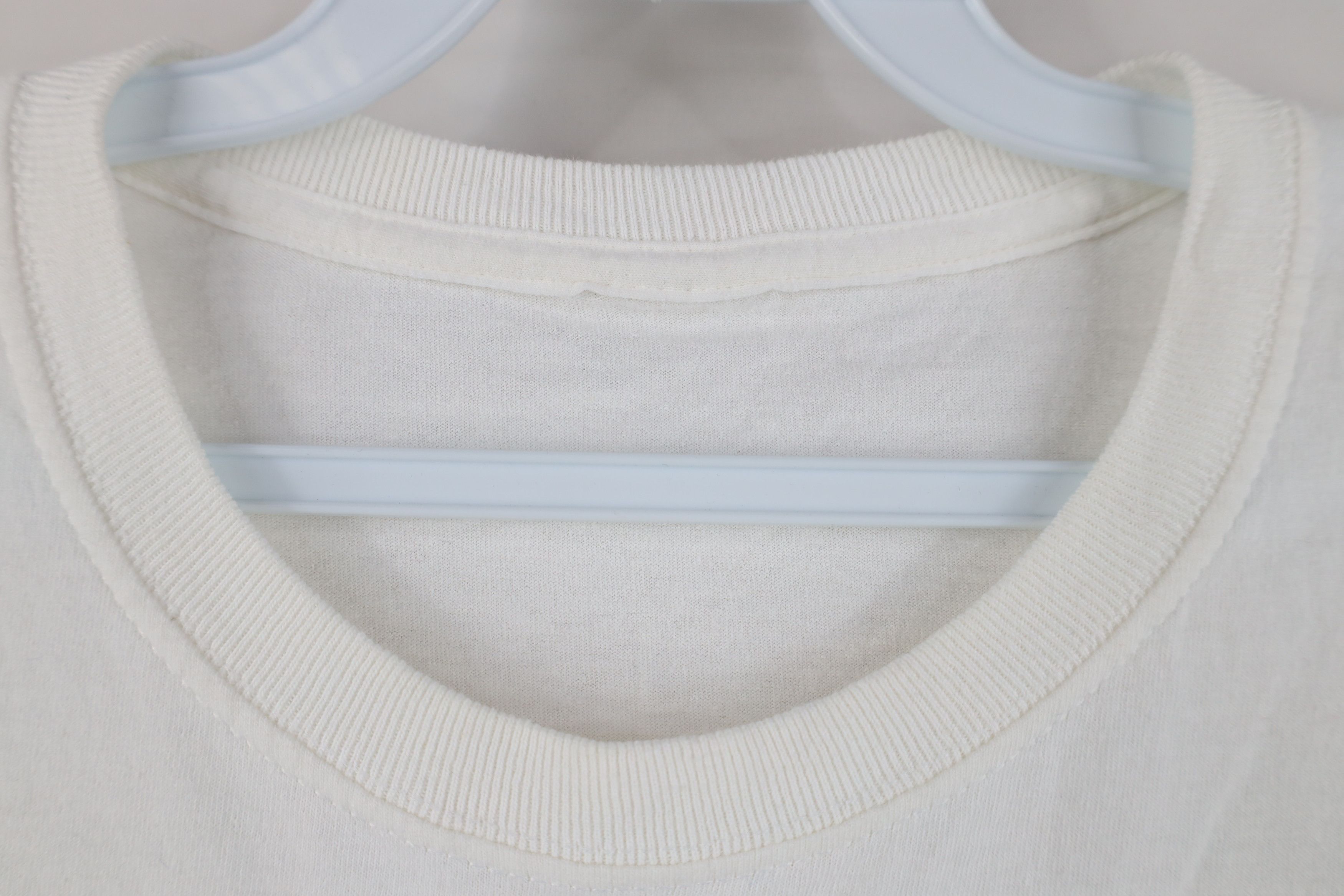 Vintage Vintage 90s Y2K Streetwear Cotton Short Sleeve T-Shirt White Size US M / EU 48-50 / 2 - 4 Thumbnail