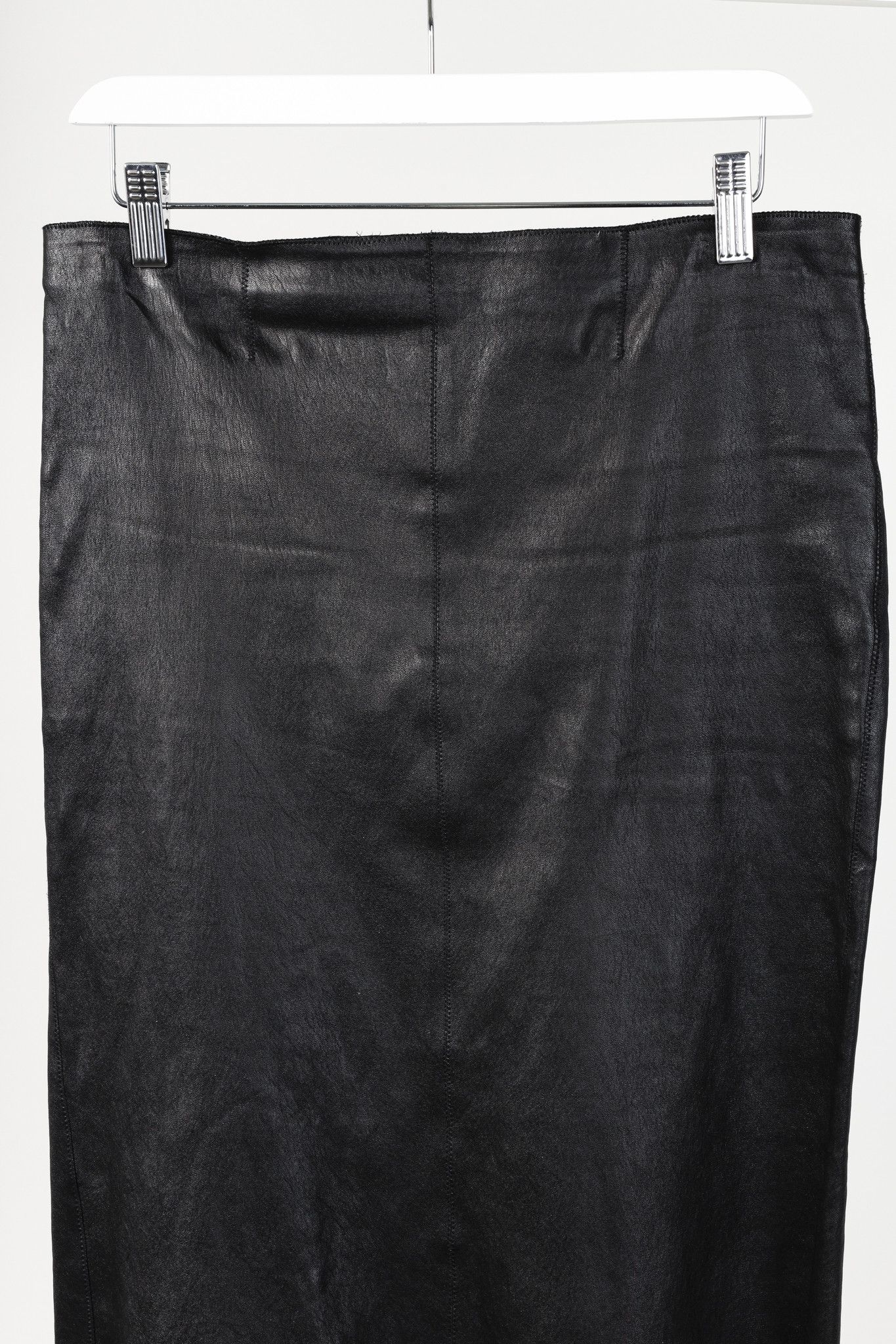 Marie Saint Pierre Marie Saint Pierre Anik Leather Pencil Skirt Size 31" - 3 Thumbnail