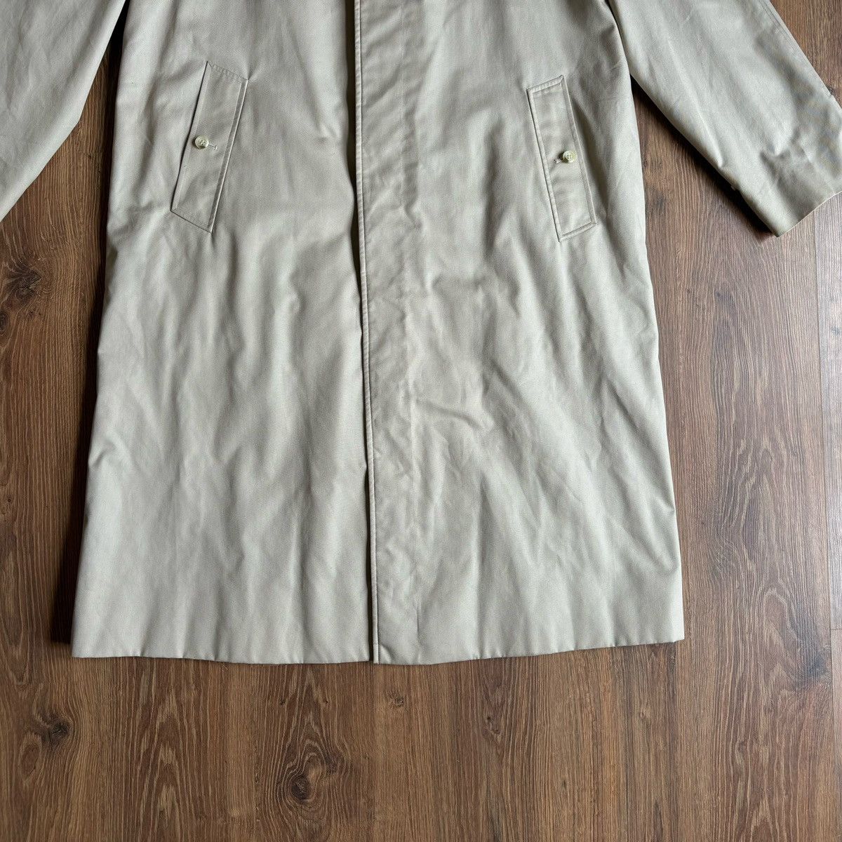 Burberry × Burberry Prorsum × Vintage Vintage Burberry’s Burberry Nova Check Men’s Trench Coat Size US L / EU 52-54 / 3 - 3 Thumbnail