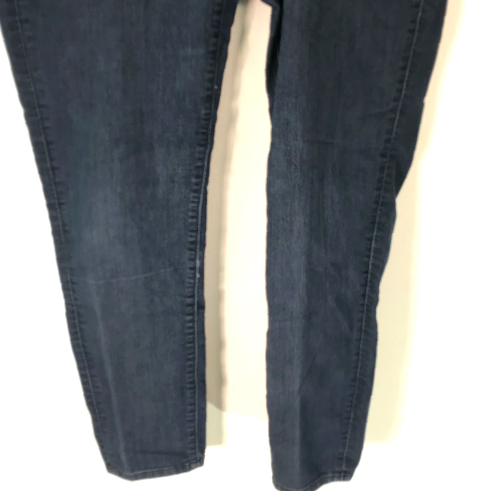 Loft LOFT Womens Curvy Stretch Blue Denim Skinny Jeans Size 29 32X30 Size 29" - 6 Thumbnail