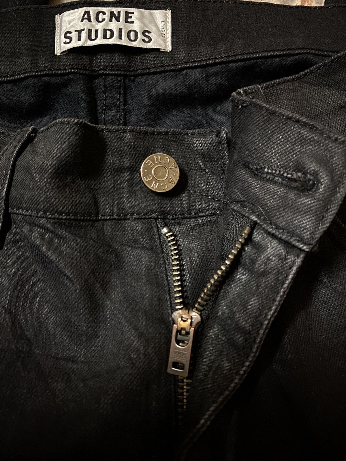 Acne Studios Acne Studios Super Black Jeans Size US 32 / EU 48 - 5 Thumbnail