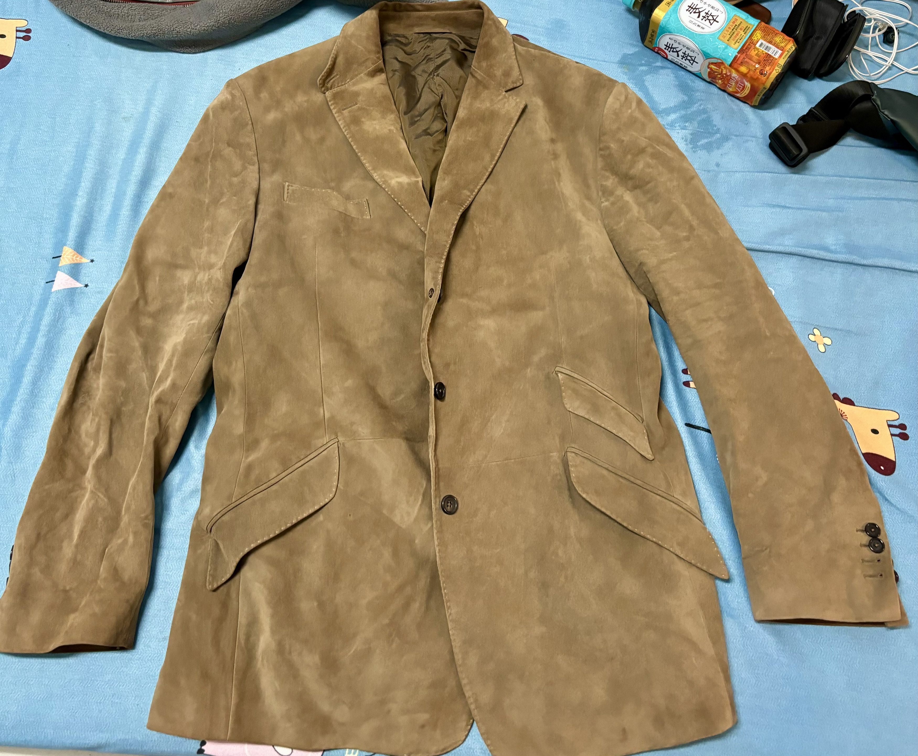 Super rare Ralph Lauren Reindeer suede blazer