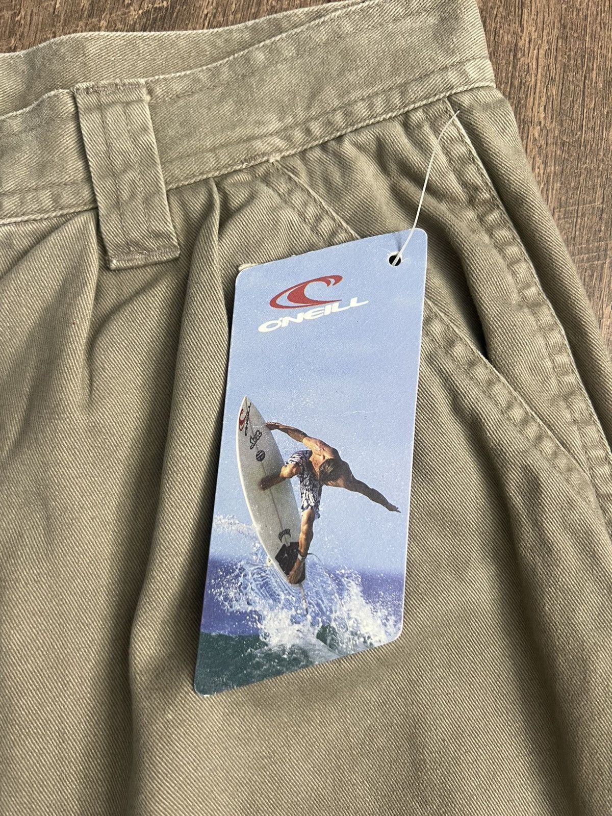O'Neill Retro O’Neill Khaki Shorts Y2K Size US 31 - 4 Thumbnail