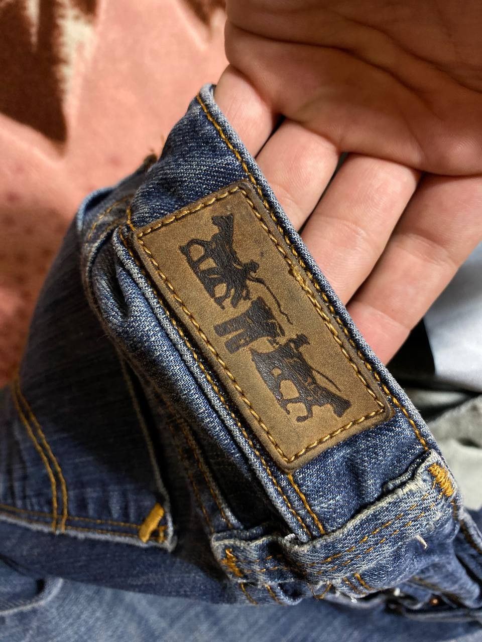 Levi's × Vintage Vintage Levis 629 Flared Faded Blue Jeans Distressed Size US 26 / EU 42 - 4 Thumbnail