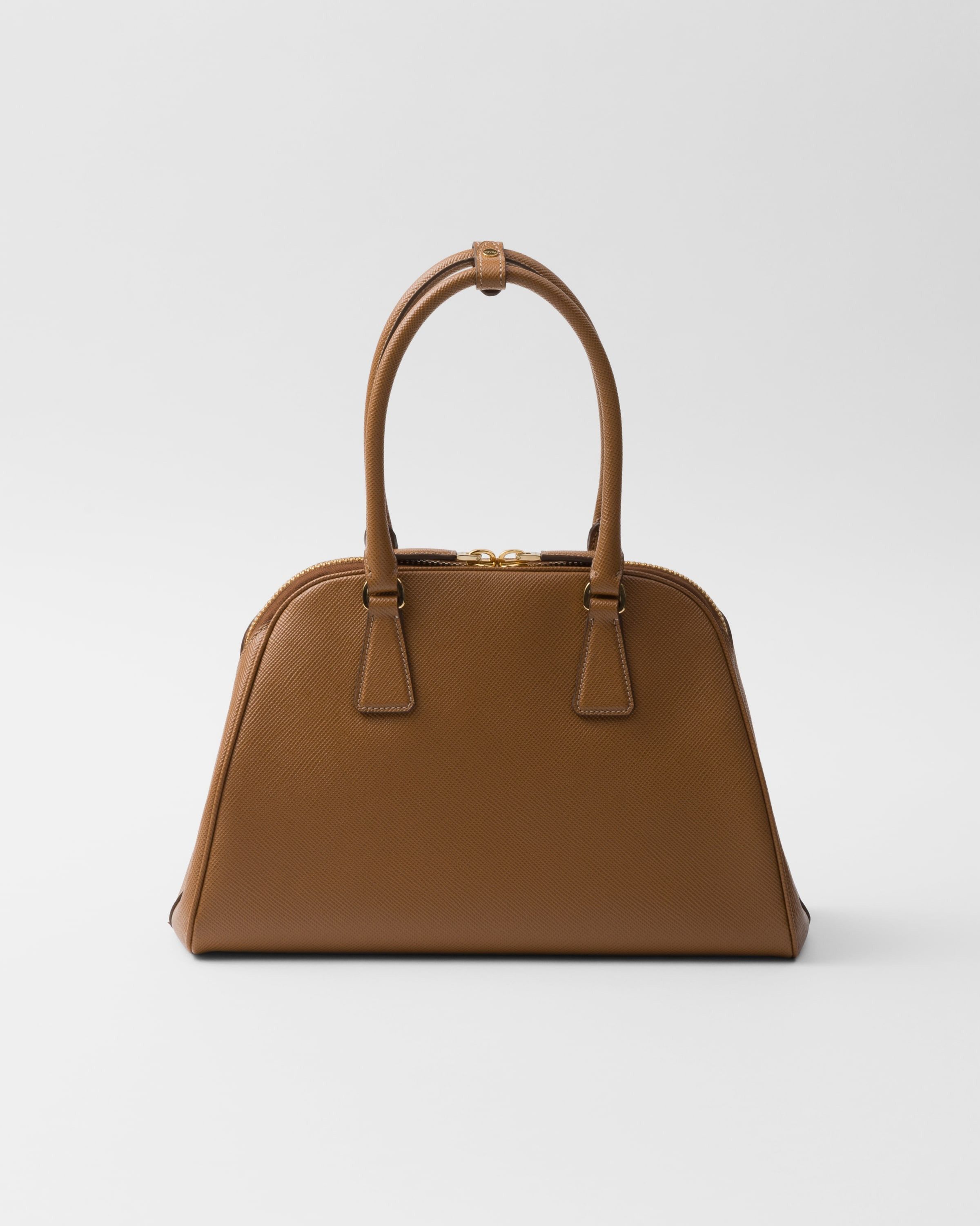Prada o1la1rc1a0925 Size: OS / Medium Saffiano Leather Bag Brown Size ONE SIZE - 3 Thumbnail