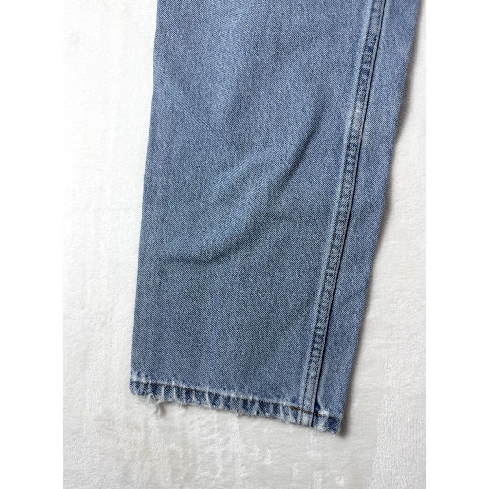 Vintage VINTAGE L.L.Bean Jeans Men's Relaxed Fit Size 32x30 Light Blue Denim Workwear Size US 32 / EU 48 - 3 Thumbnail