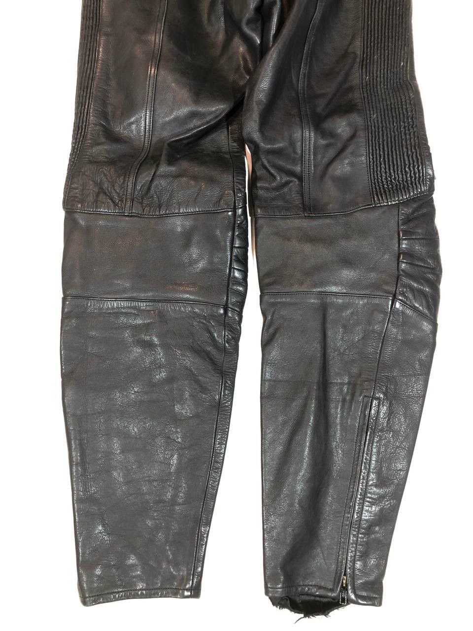 Genuine Leather Polo Racing Moto Leather Pants Black Size US 32 / EU 48 - 7 Thumbnail