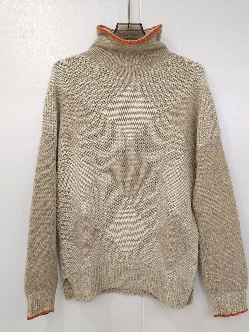 Loro Piana Loro Piana Plaid Turtleneck Sweater Size 38 Size XS / US 0-2 / IT 36-38 - 1 Thumbnail