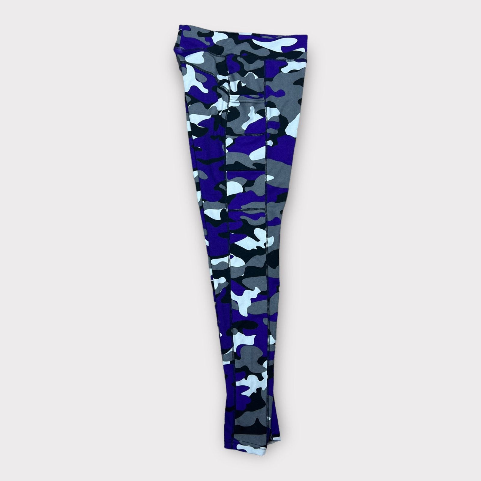 Nordstrom Pop Fit | Stella Purple Camo Leggings | Medium Size 30" / US 8 / IT 44 - 7 Thumbnail