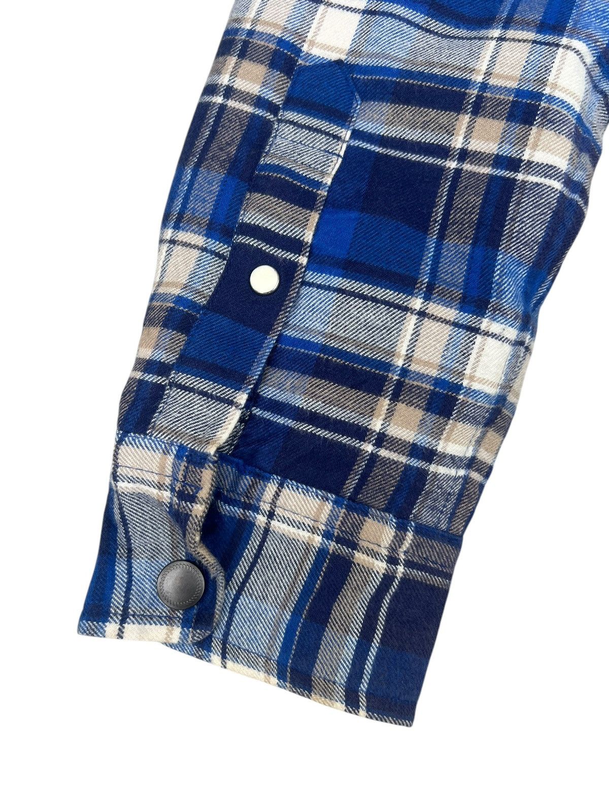 Full Count & Co. Nishikawa Down Feather Flannel Jacket Shirt Size US M / EU 48-50 / 2 - 21 Thumbnail