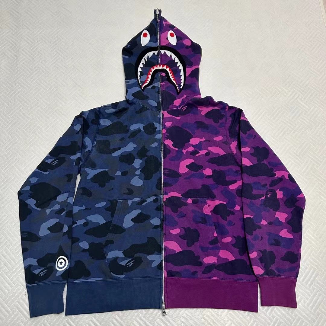 Bape BAPE LIMITED FULL ZOP HOODIE Size US XL / EU 56 / 4 - 1 Thumbnail