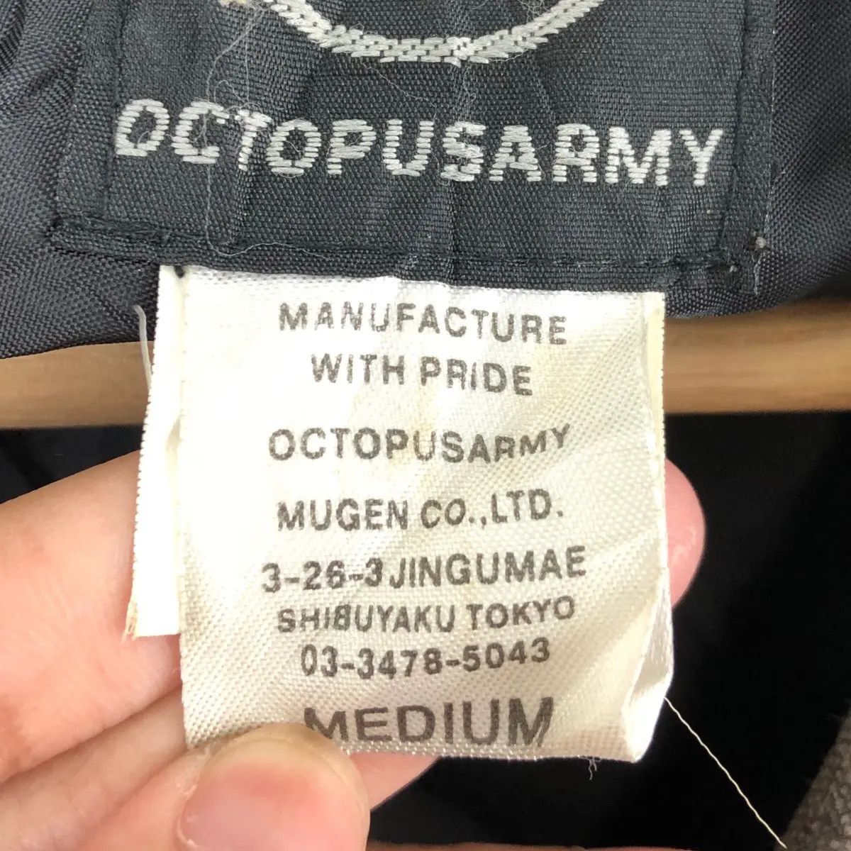 Vintage Vtg OCTOPUS ARMY SHIBUYA Japan Gray Chore Jacket Heavy Coat Size US L / EU 52-54 / 3 - 6 Thumbnail