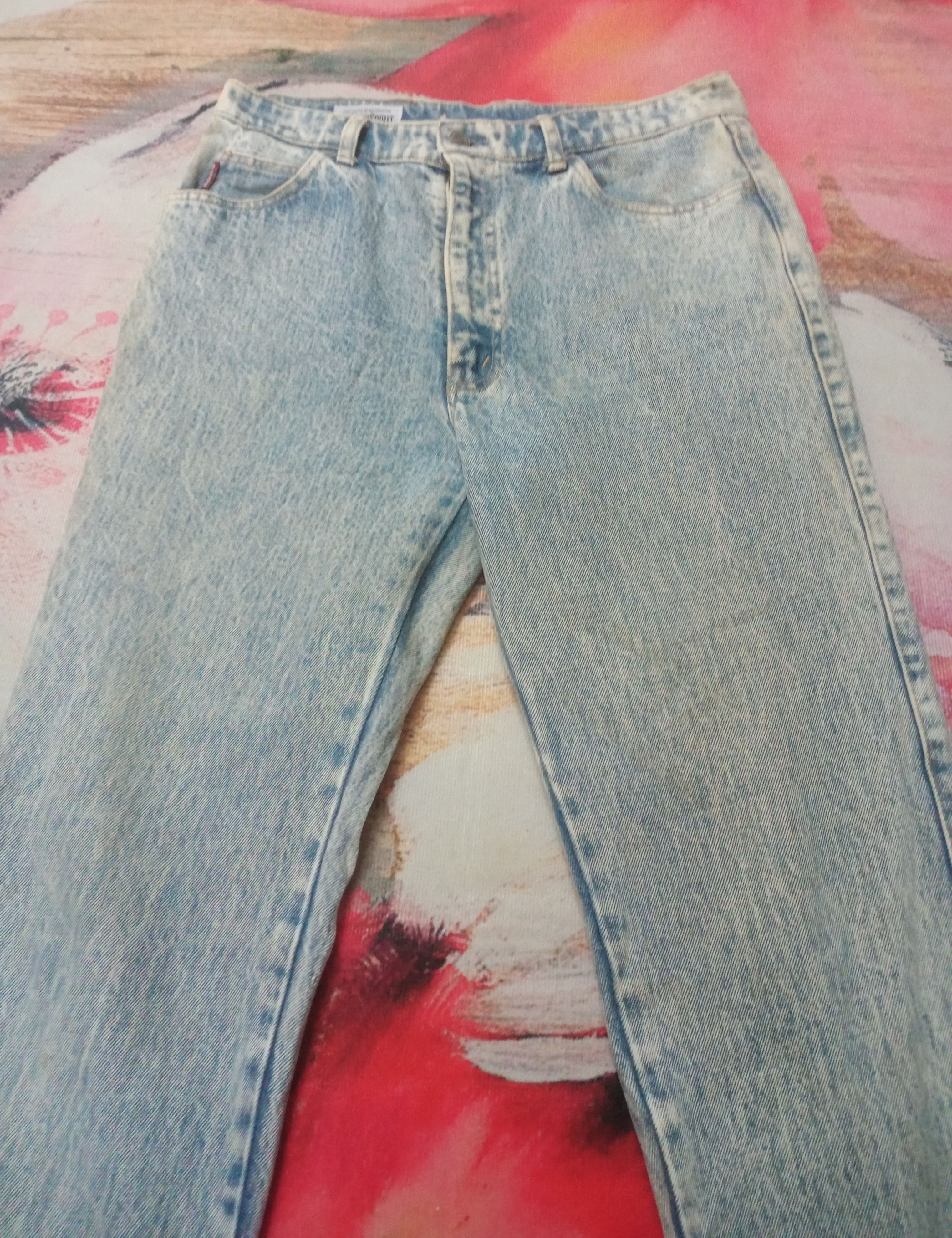 Big John Rare Vintage 90s Big John Loose Washed Denim Size US 30 / EU 46 - 3 Thumbnail