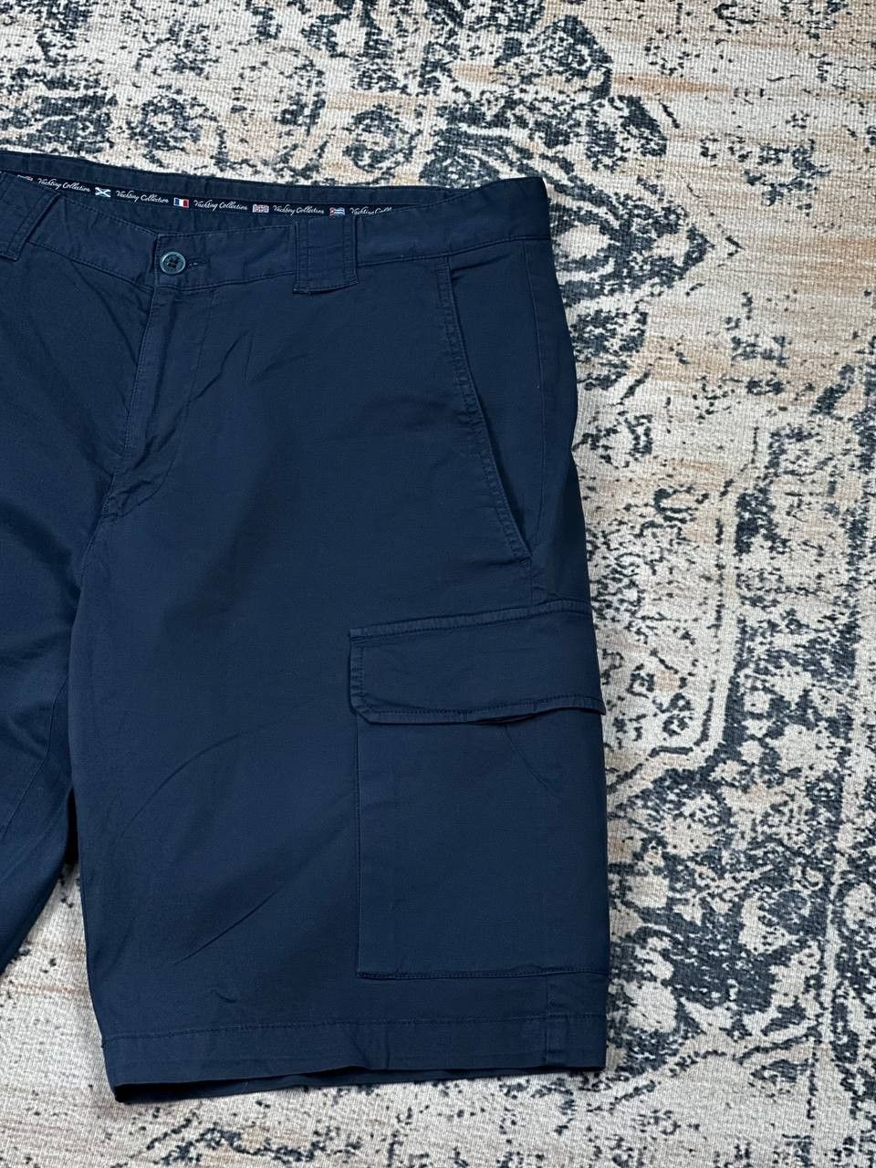 Paul & Shark Vintage 90s Paul & Shark Cargo Shorts Rare Navy Size US 32 / EU 48 - 3 Thumbnail