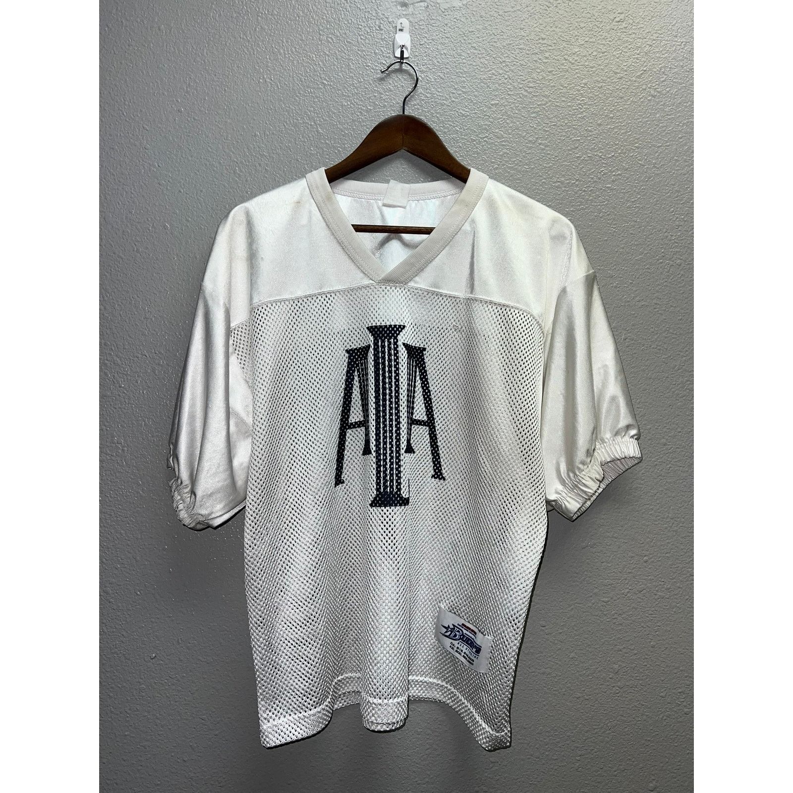 Vintage Vintage White Football Practice Jesrey Buddys All Star ALA L Size US L / EU 52-54 / 3 - 1 Thumbnail