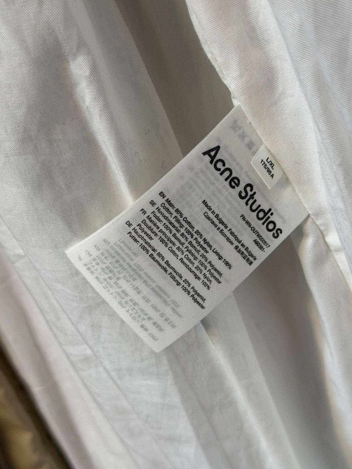 Acne Studios Acne Studios Puffer Trench Coat Size US M / EU 48-50 / 2 - 6 Thumbnail