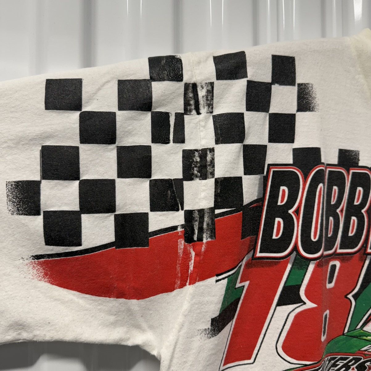 NASCAR × Vintage Crazy Vintage 90s NASCAR Bobby Labonte All Over Print Tee Size US XL / EU 56 / 4 - 8 Thumbnail