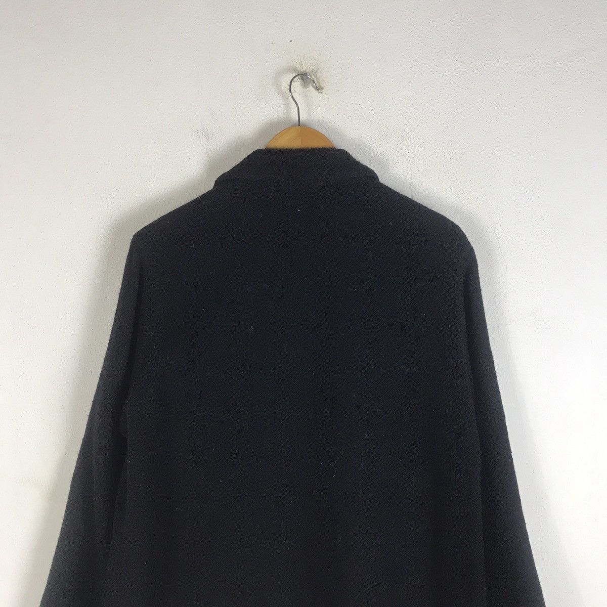 Yohji Yamamoto Yohji Yamamoto WORKSHOP Minimal Black Avant Garde Jacket Size US M / EU 48-50 / 2 - 5 Thumbnail