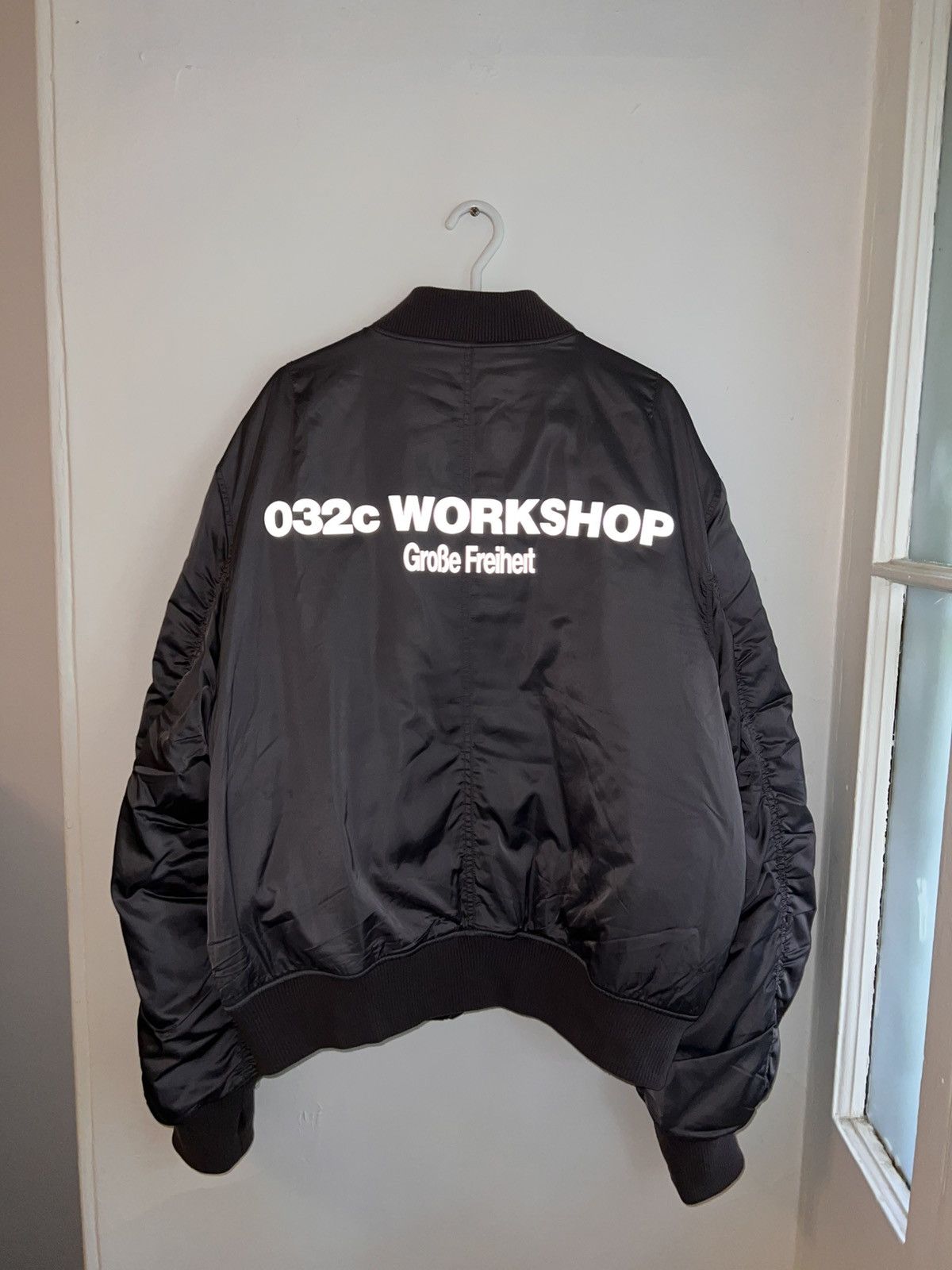 032c 032c Black 'Guilty' Bomber Jacket | Grailed