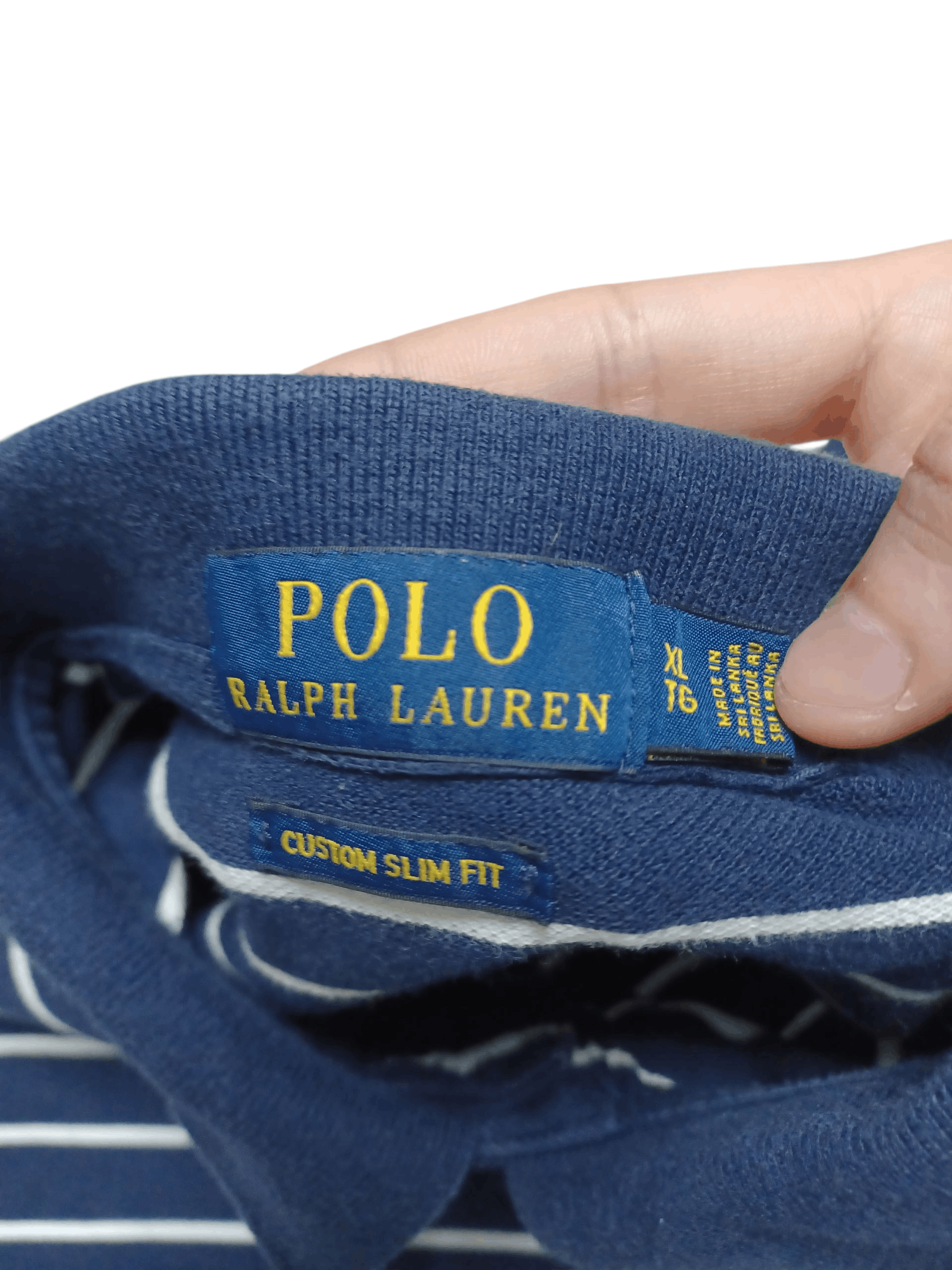 Polo Ralph Lauren POLO RALPH LAUREN VINTAGE LUXURY OLDMONEY STRIPED POLO SHIRT Size US XL / EU 56 / 4 - 4 Thumbnail