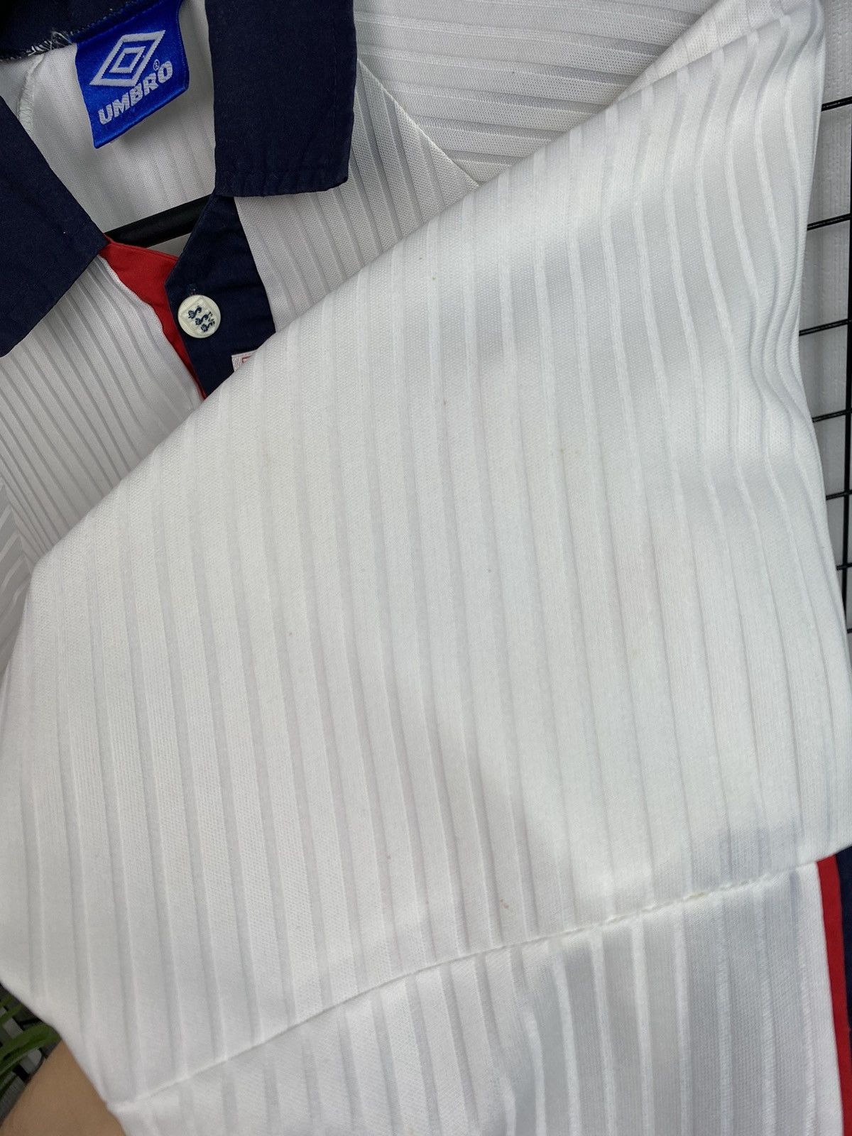 Umbro × Vintage Vintage England 1997/1999 Home Jersey Soccer XL Football Size US XL / EU 56 / 4 - 14 Thumbnail