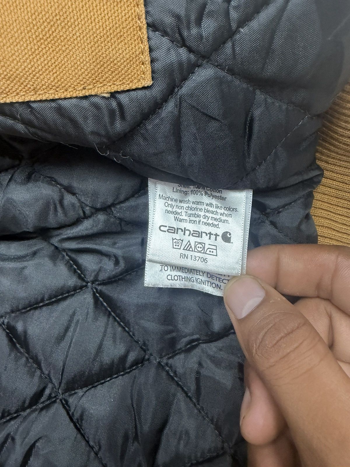 Carhartt Vintage Carhartt Canvas Active Jacket Hooded Size US XS / EU 42 / 0 - 9 Thumbnail