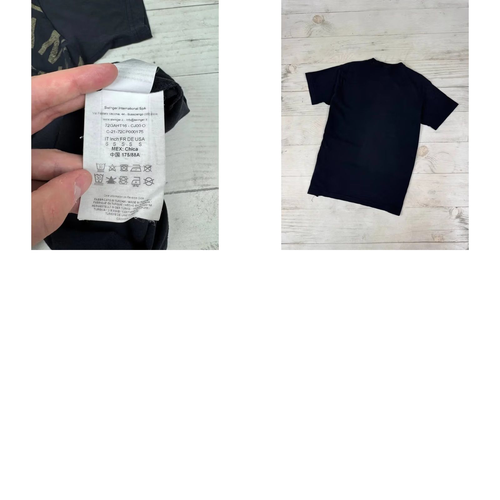 Versace Jeans Couture VINTAGE Versace Jeans Couture T Shirt Big Logo Men Size S Black Size US S / EU 44-46 / 1 - 8 Thumbnail