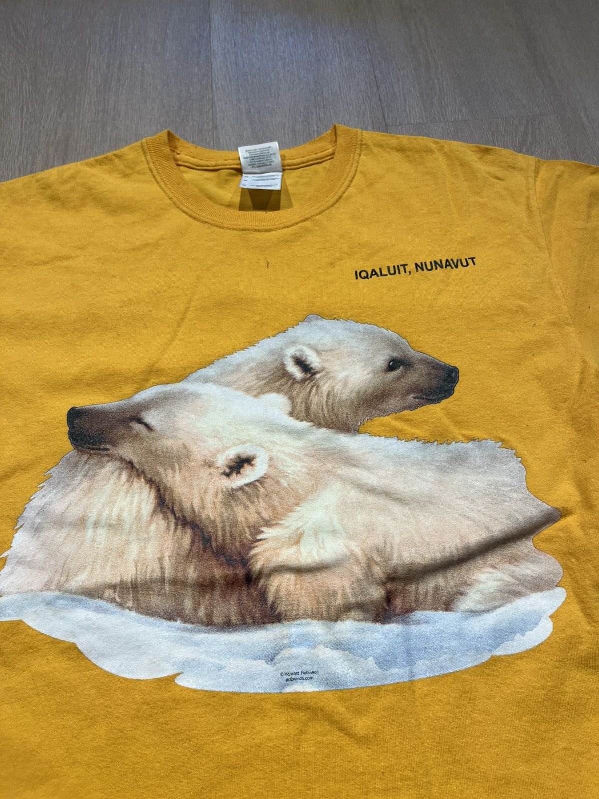 Vintage Y2K Polar Bear Shirt Medium Size US M / EU 48-50 / 2 - 1 Thumbnail