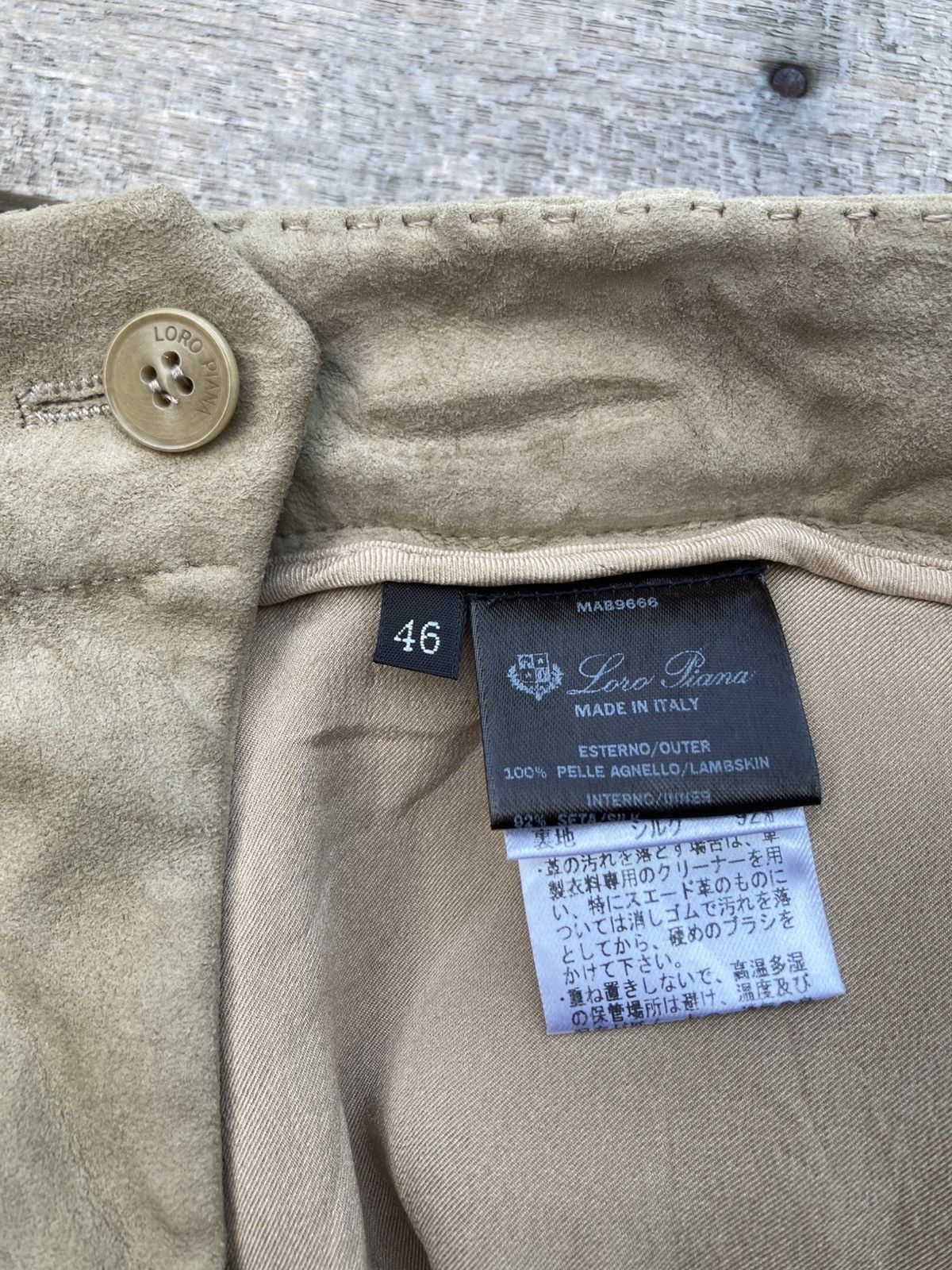 Loro Piana Loro Piana Leather Brown Lambskin Pants Size 32" / US 10 / IT 46 - 6 Thumbnail