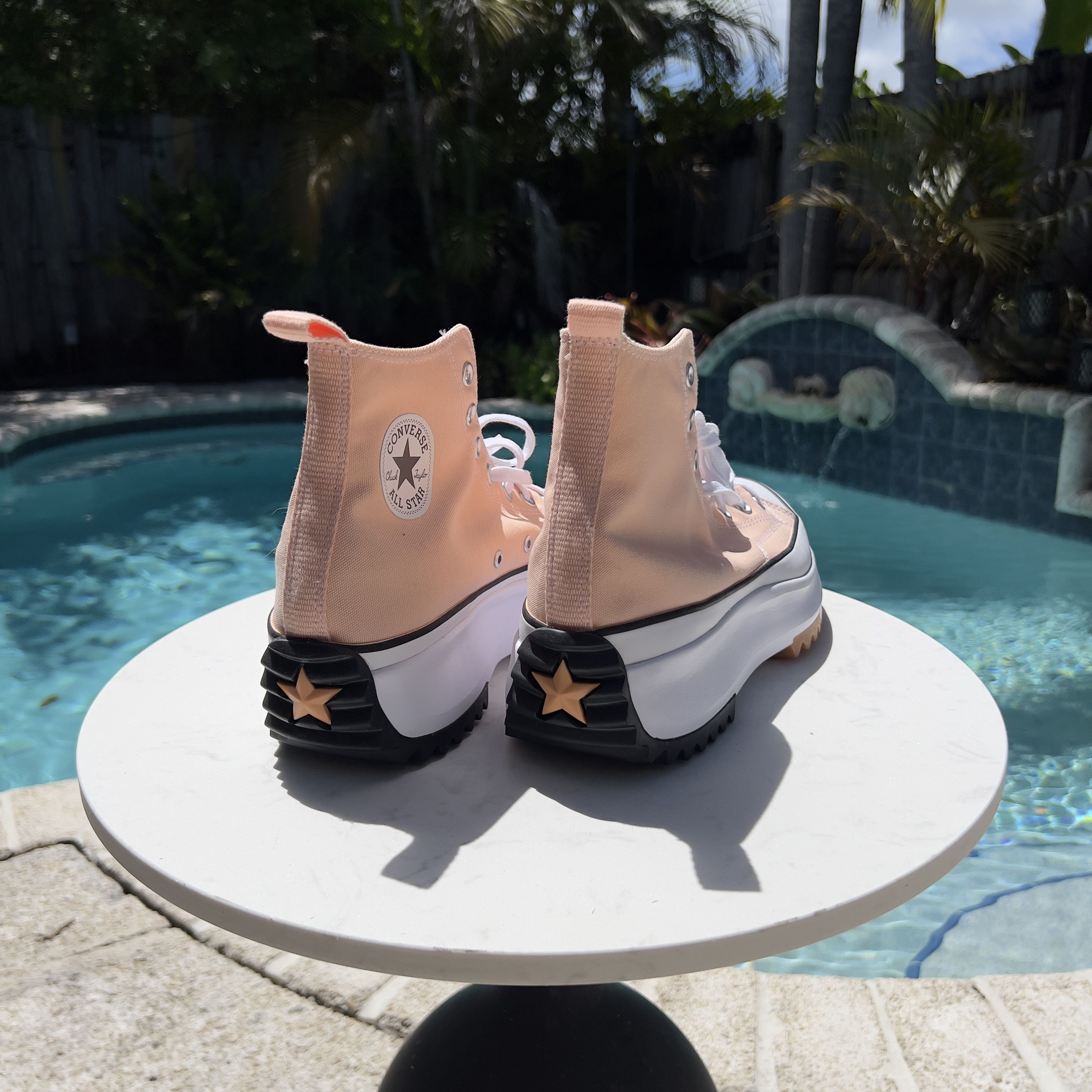 Converse Converse Run Star Hike Sneakers - Pink Platform Size US 11 / EU 44 - 3 Thumbnail