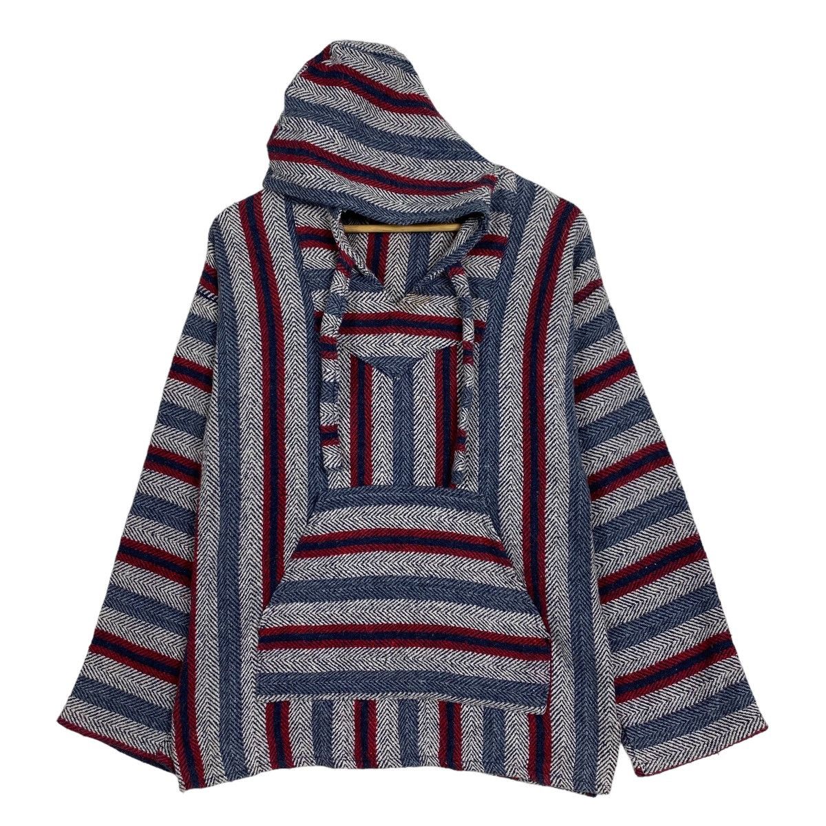 Vintage Salgado stripped baja hoodie unisex Size US S / EU 44-46 / 1 - 1 Thumbnail