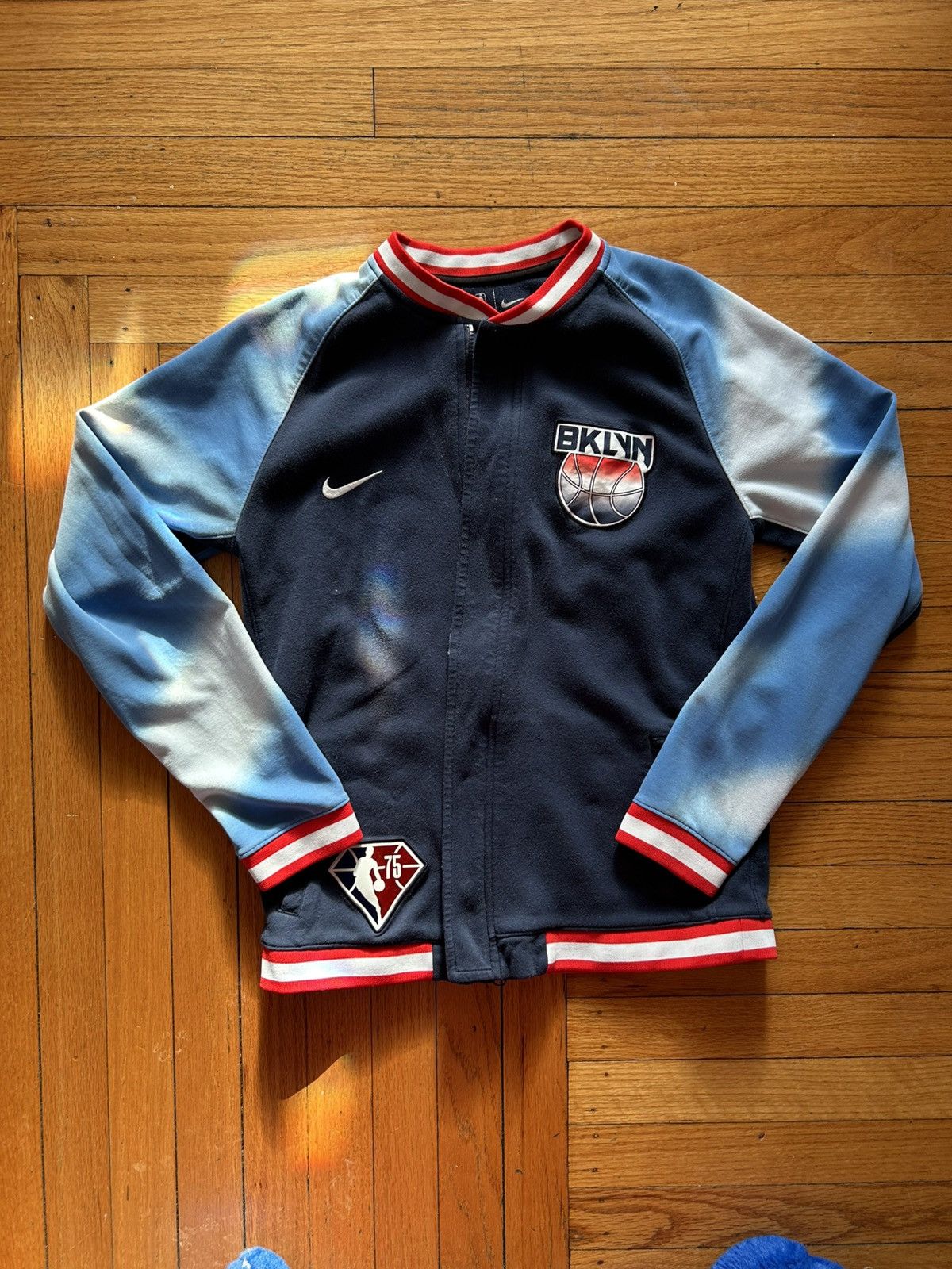 Nike Brooklyn Nets Warm up Size US S / EU 44-46 / 1 - 1 Thumbnail