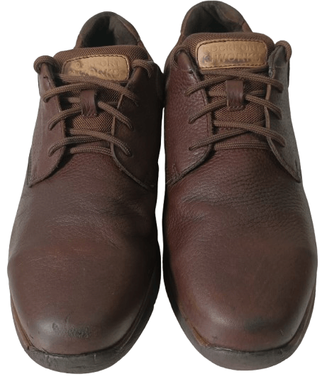 Leather × Rockport Rockport Works Men's Primetime Casuals Work Brown Steel Toe Size US 11 / EU 44 - 3 Thumbnail