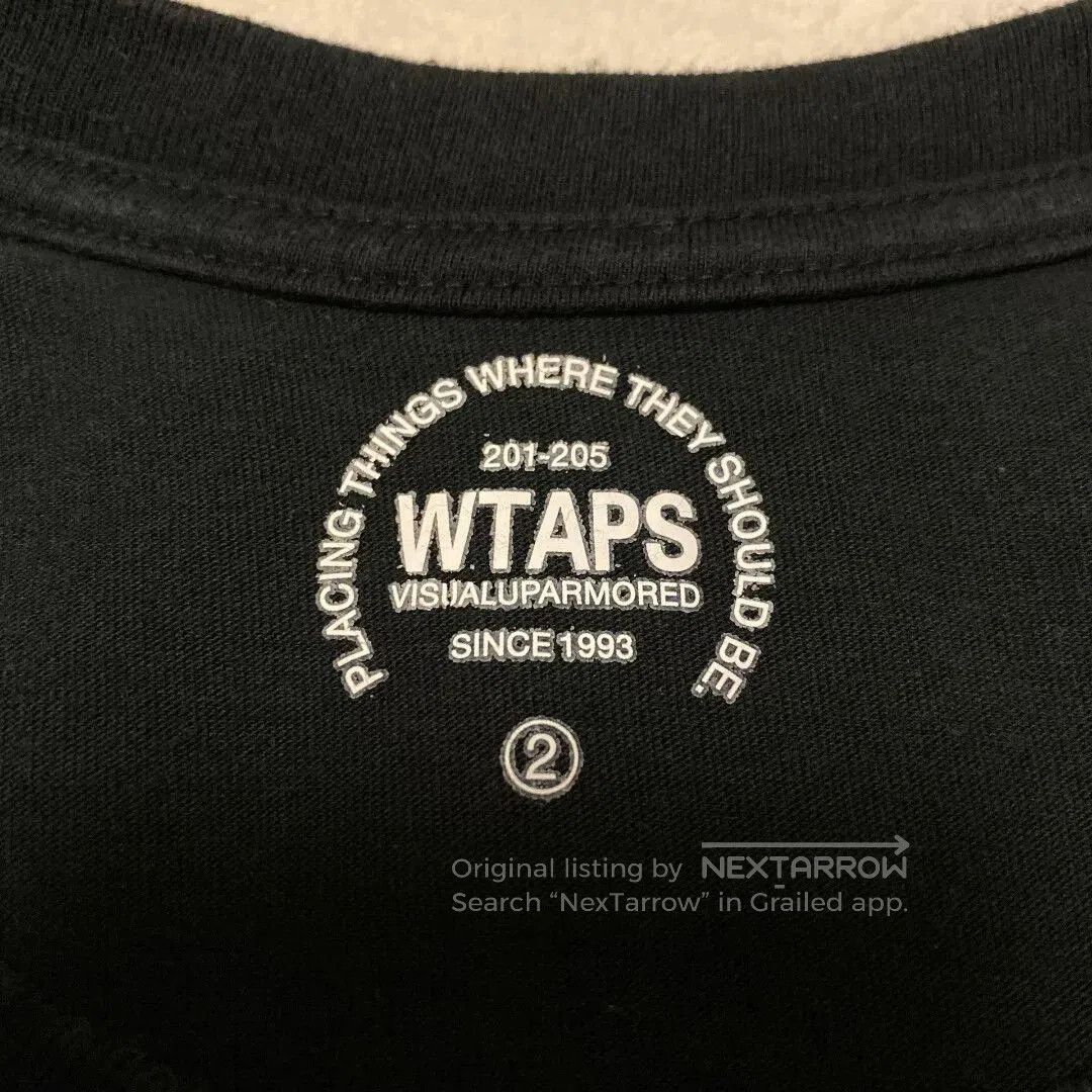 Wtaps Wtaps 14SS Standard Design Logo Short Sleeve Tee. Size US M / EU 48-50 / 2 - 7 Thumbnail