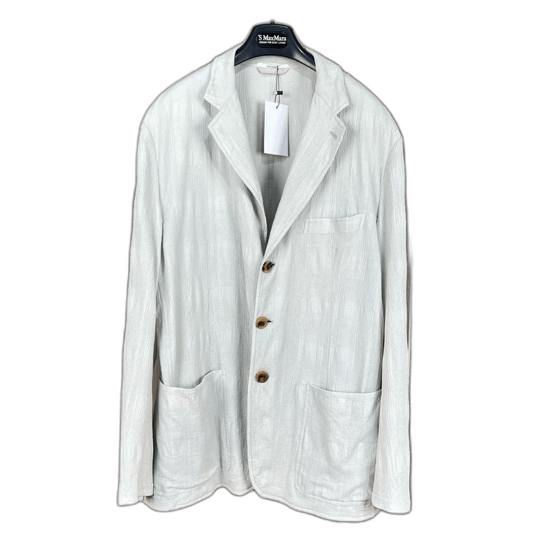 Hermes Hermes Beige Linen Blazer Jacket Size 54-yf Size US XXL / EU 58 / 5 - 1 Thumbnail