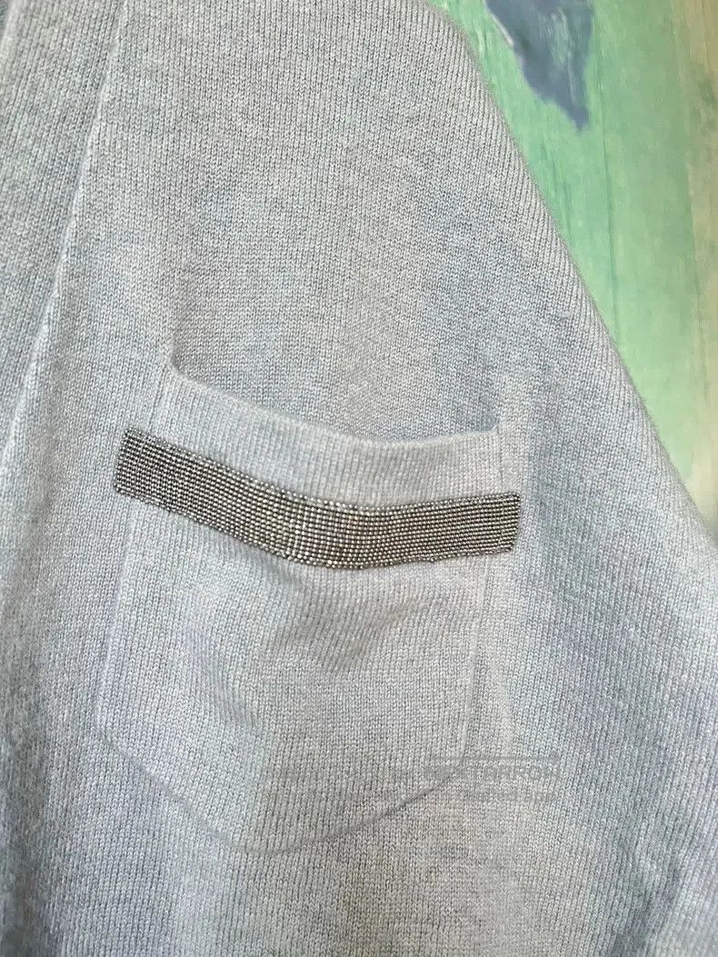 Brunello Cucinelli Brunello Cucinelli Beaded Cashmere Cardigan. Size US S / EU 44-46 / 1 - 2 Thumbnail