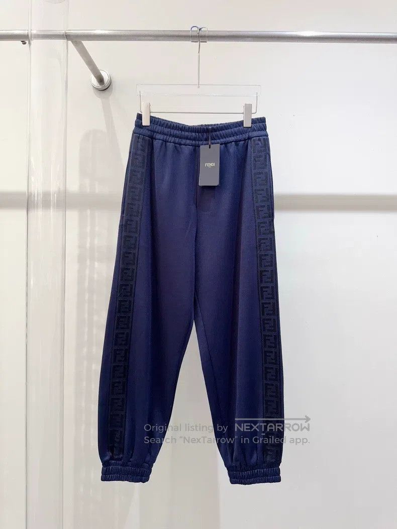 Fendi Fendi Deep Blue Long Pants Size 26" / US 2 / IT 38 - 1 Thumbnail