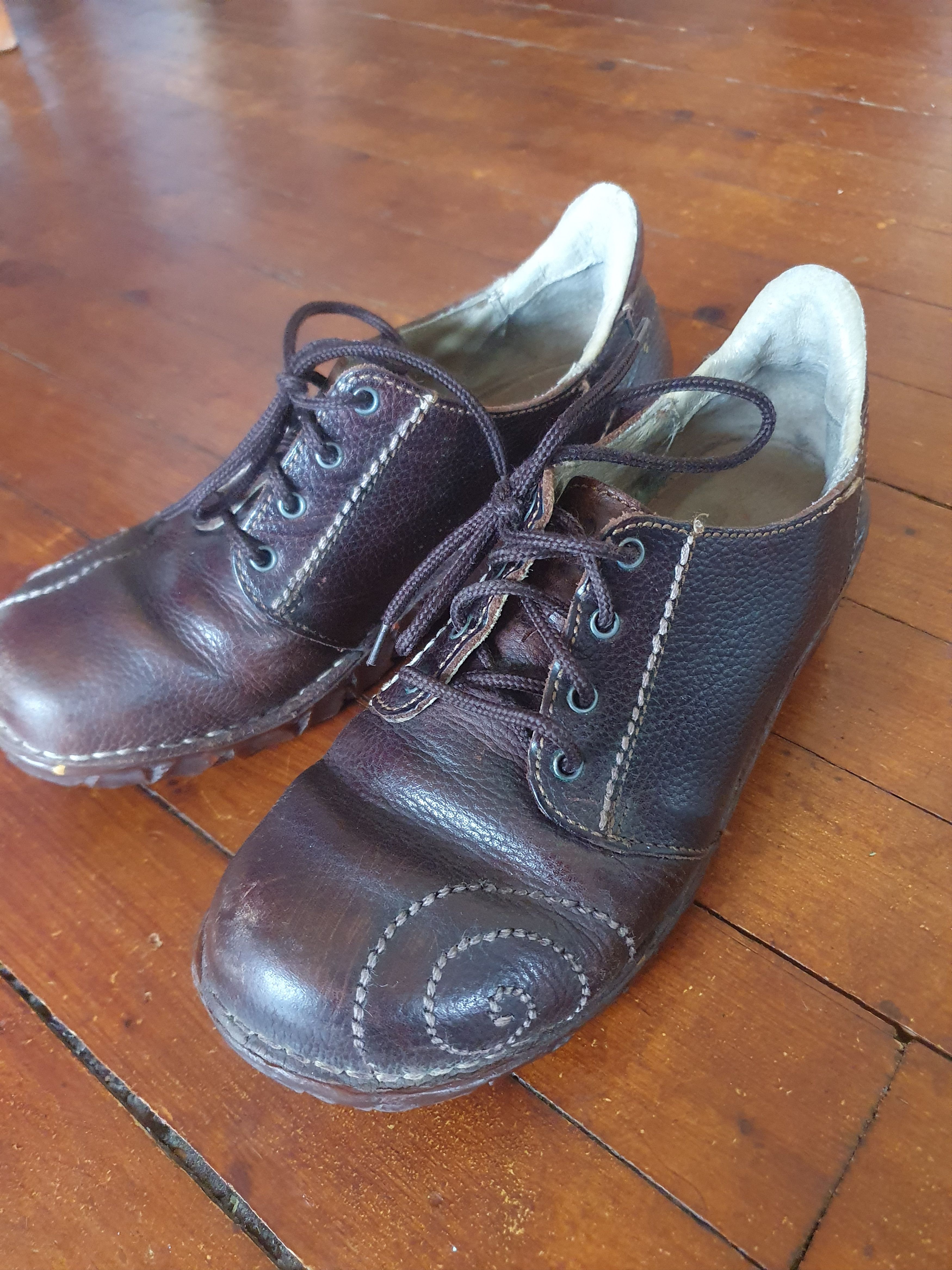 Leather El Naturalista Women's Wide Toe Leather Shoes sz 36 Size US 6 / IT 36 - 4 Thumbnail