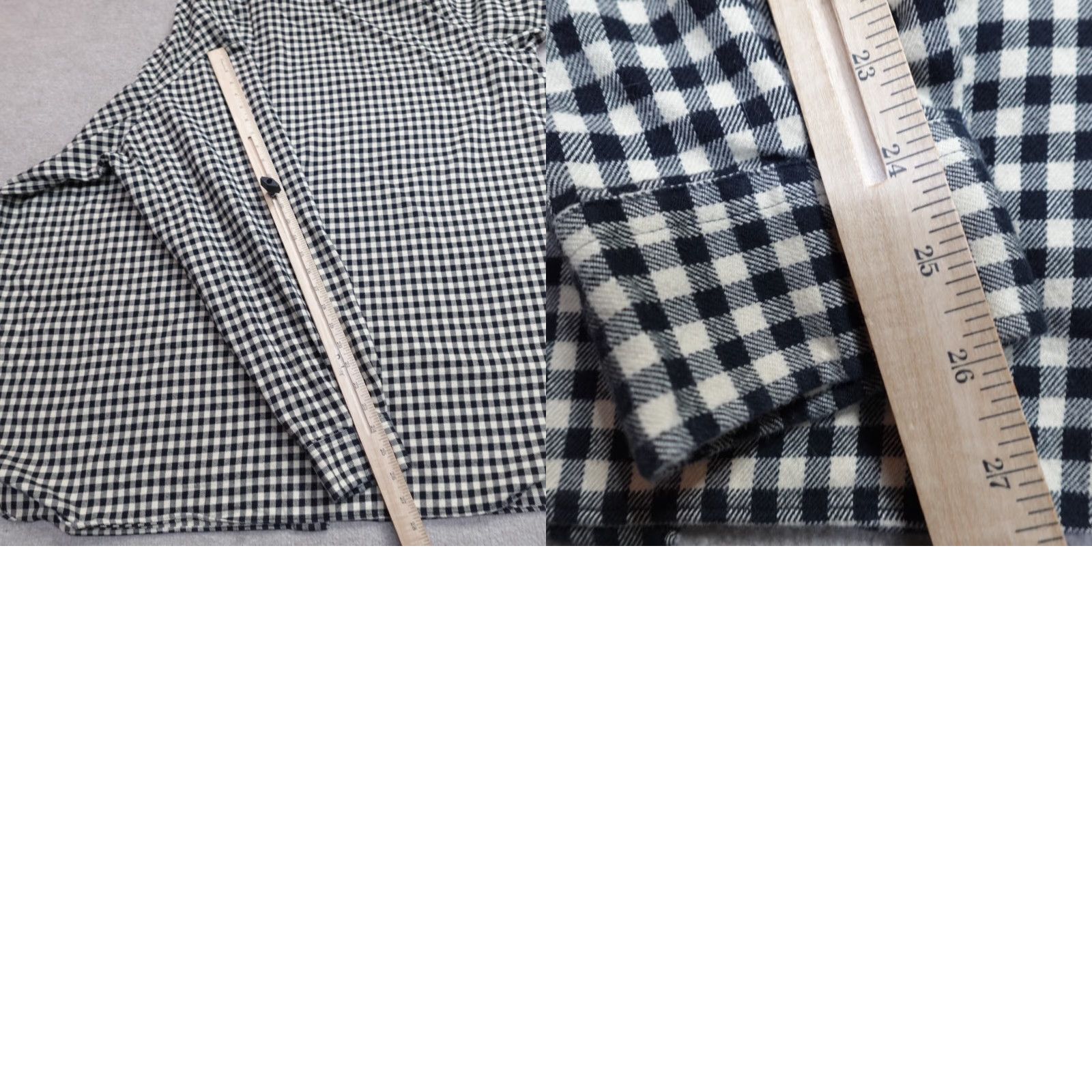 Polo Ralph Lauren VINTAGE Polo Ralph Lauren Shirt 4XLT Black Plaid Chinstrap Gingham Plaid Shirt Mens 4XLT Black Plaid Button-Up Collared Long Sleeve Cotton Flannel Size US XXL / EU 58 / 5 - 8 Thumbnail