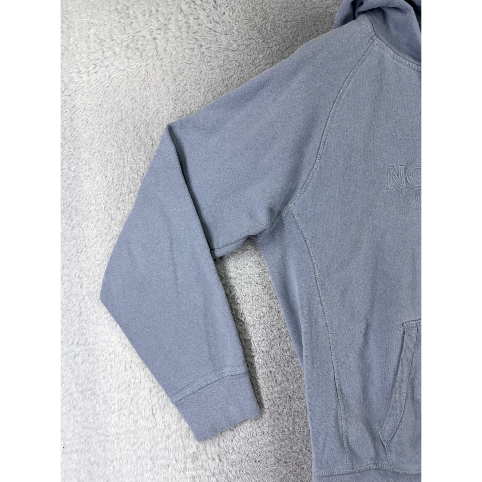The North Face The North Face Hoodie Men L Blue Pullover Pocket Cotton Blend Size US L / EU 52-54 / 3 - 3 Thumbnail