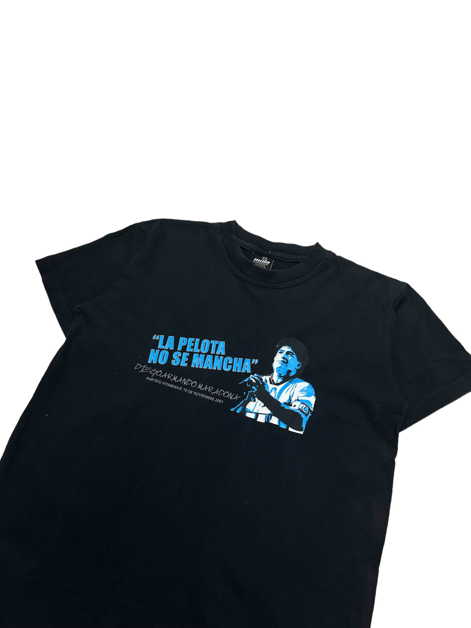 Vintage 2001 Exclusive Diego Maradona tshirt by Milla Size US XS / EU 42 / 0 - 2 Thumbnail